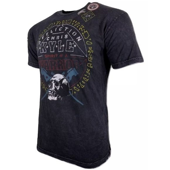 AFFLICTION Men's T-Shirt Reversible S/S CK YETSERD - Picture 5 of 12